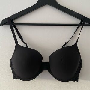 Natori Sheer Glamour Push Up Bra Size 36C